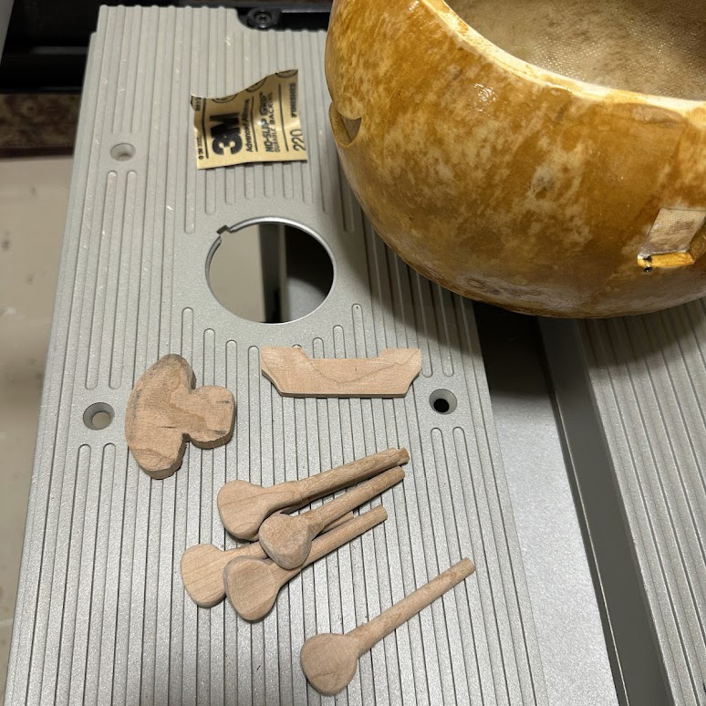 Gourd and pegs